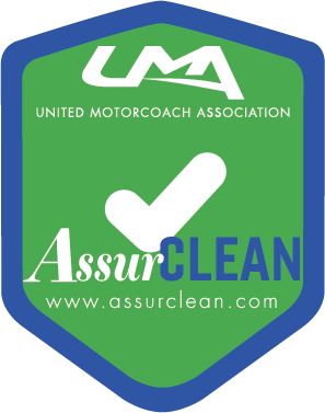 Ride with confidence! Beeline Charters & Tours is on board with UMA AssurCLEAN